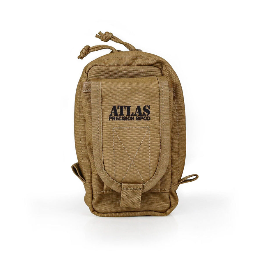 Atlas Bipod Pouch - Suit V8, Standard Height Psr Or Cal Models Coyote Tan