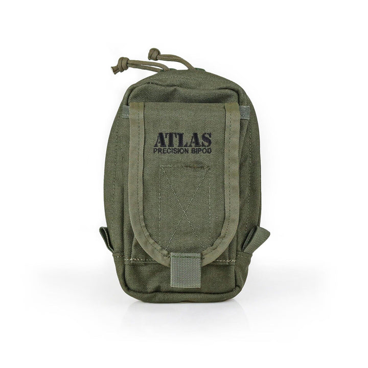 Atlas Bipod Pouch - Suit V8, Standard Height Psr Or Cal Models Green