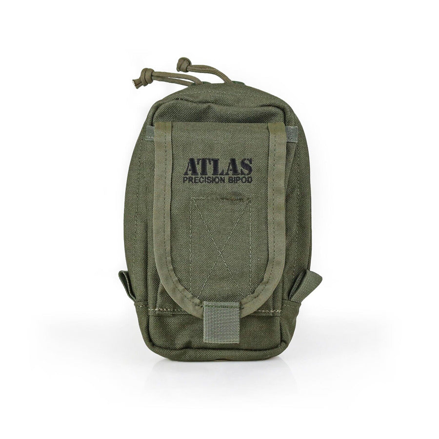 Atlas Bipod Pouch - Suit V8, Standard Height Psr Or Cal Models Green
