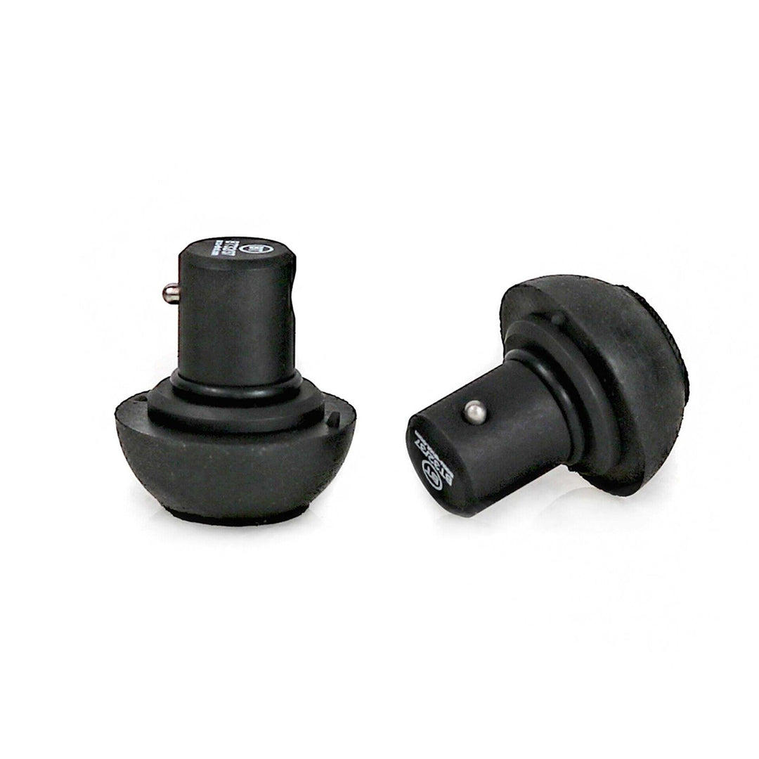 Atlas Standard Rubber Feet - Pair Black