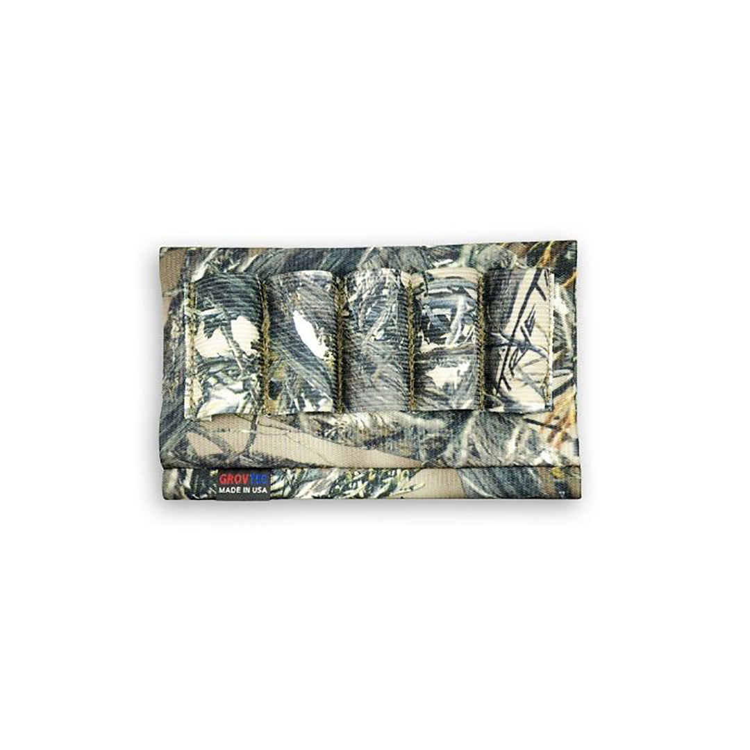 GrovTec Buttstock Cartridge Shell Holder Shotgun Open Style TrueTimber Camo