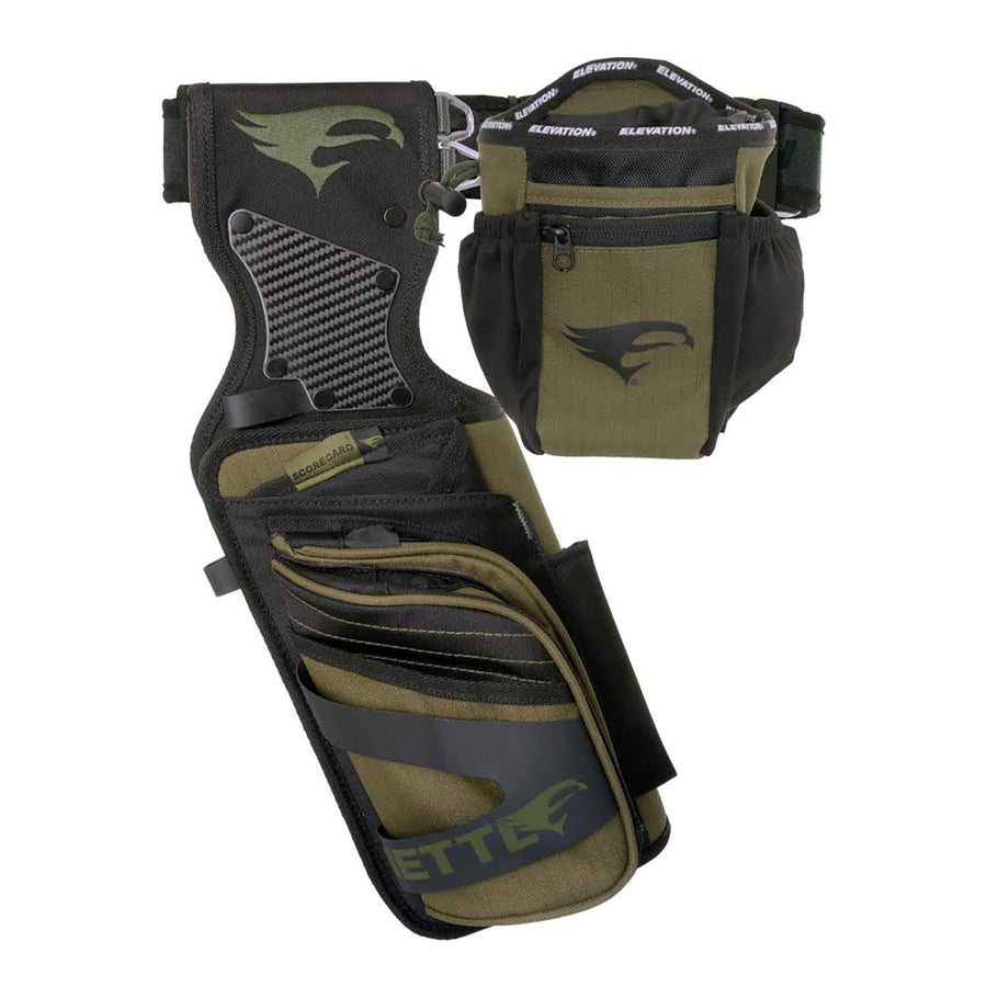 Elevation Mettle Field Quiver Package with Belt and Release Pouch - Right Hand