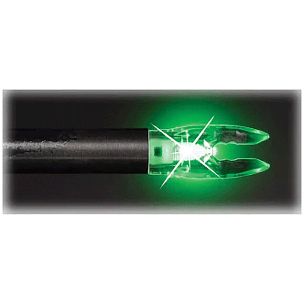 Nokturnal Shift Universal Lighted Nock - 3 Pack Green