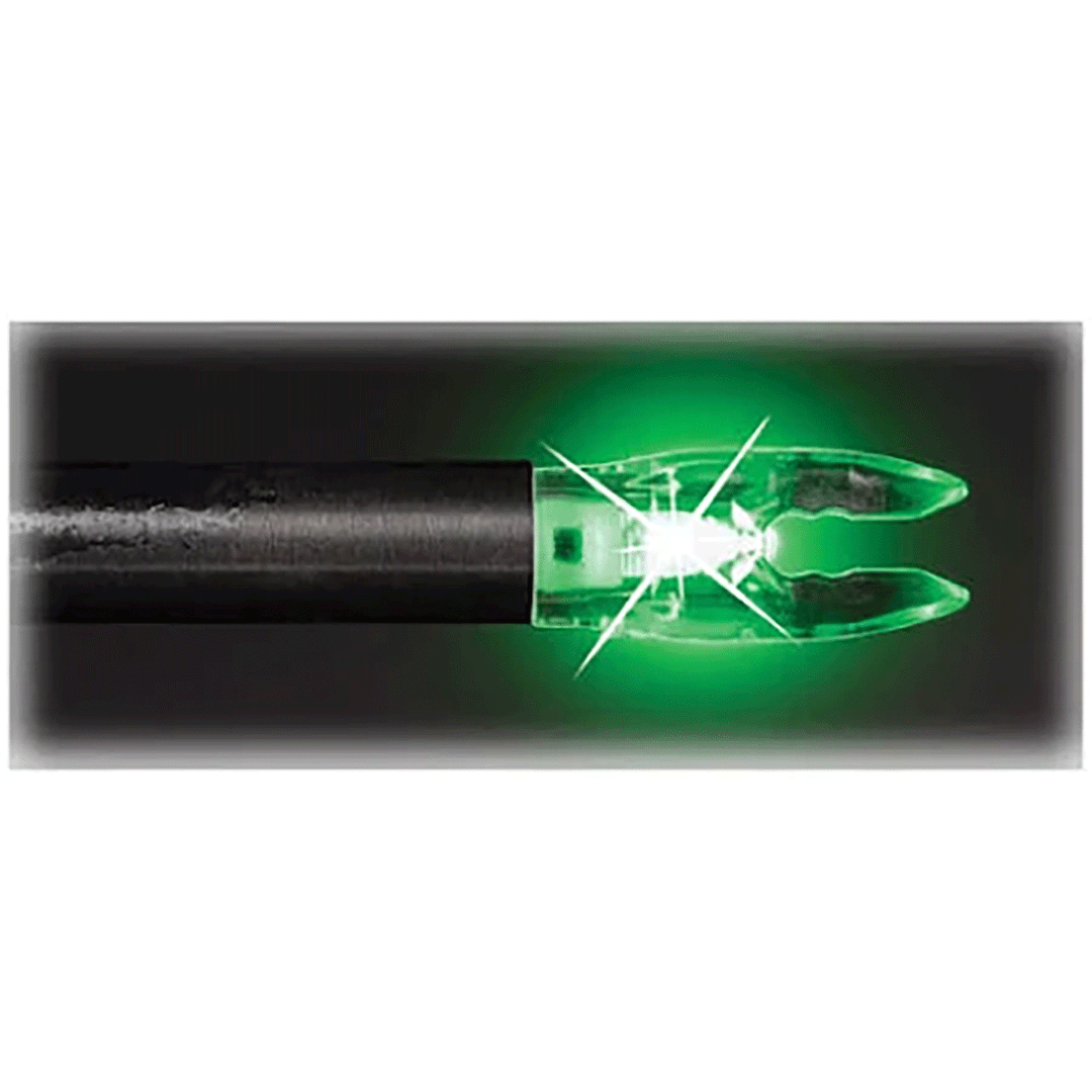 Nokturnal Shift Universal Lighted Nock - 3 Pack Green