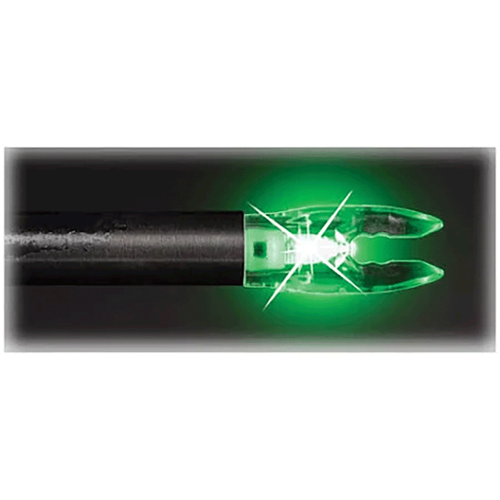 Nokturnal Shift Universal Lighted Nock - 3 Pack Green