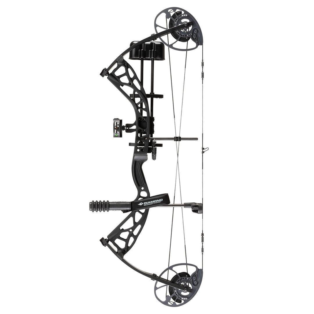 Diamond Edge Max Compound Bow - Right Hand Draw Weight-20-70LBS / Black