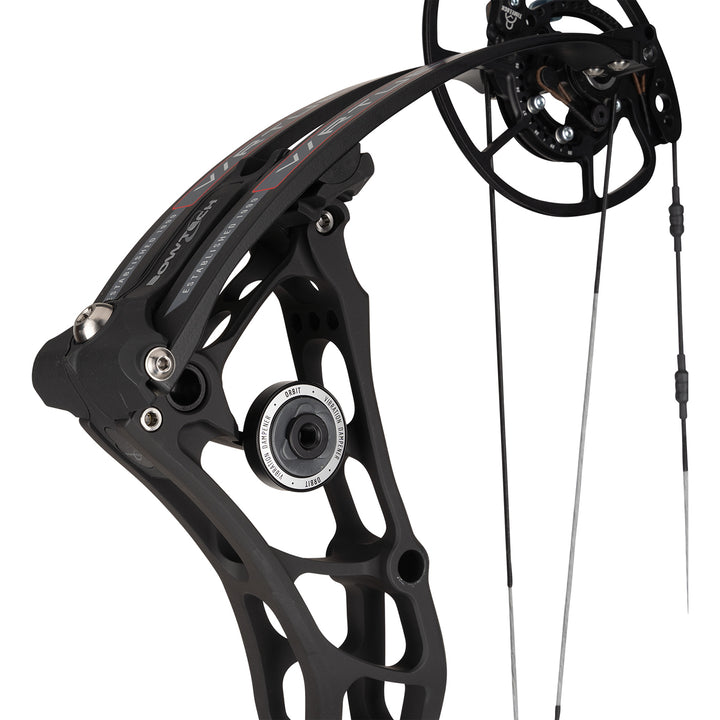 Bowtech Virtue Compound Bow Tac - Left Hand Draw Weight-60-70LBS / Black