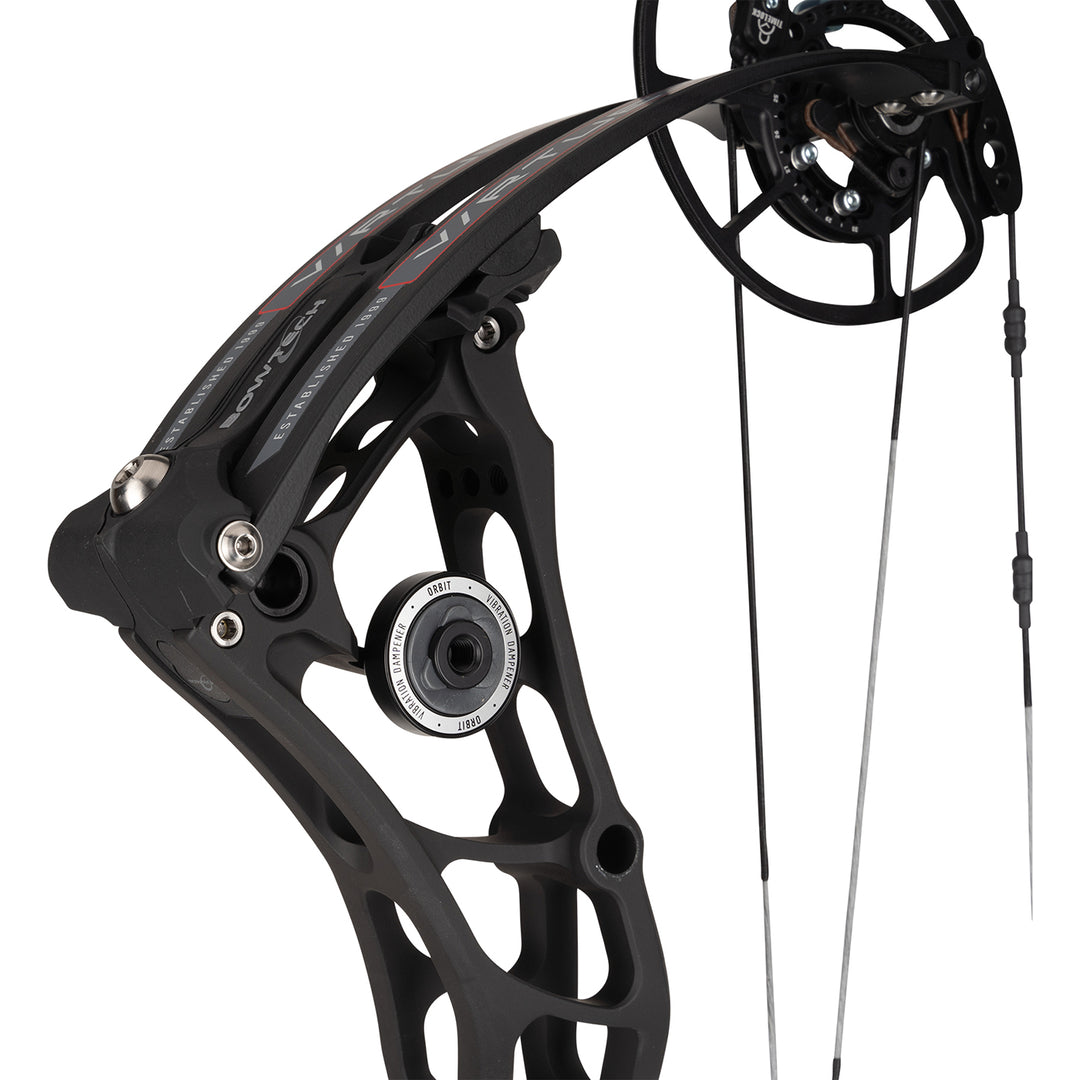 Bowtech Virtue Compound Bow Tac - Right Hand Draw Weight-60-70LBS / Black