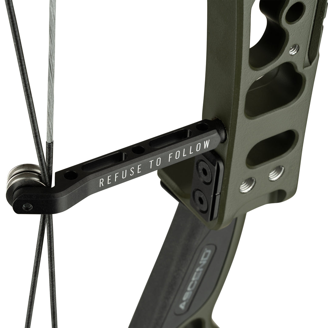 Bowtech Ascend Compound Bow - Left Hand Draw Weight-60-70LBS / Green