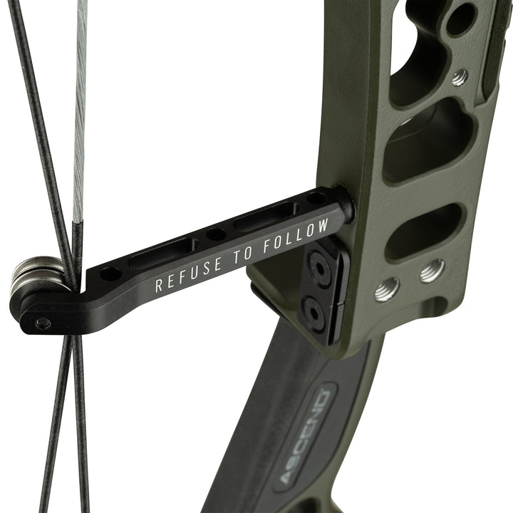 Bowtech Ascend Compound Bow - Left Hand Draw Weight-60-70LBS / Green