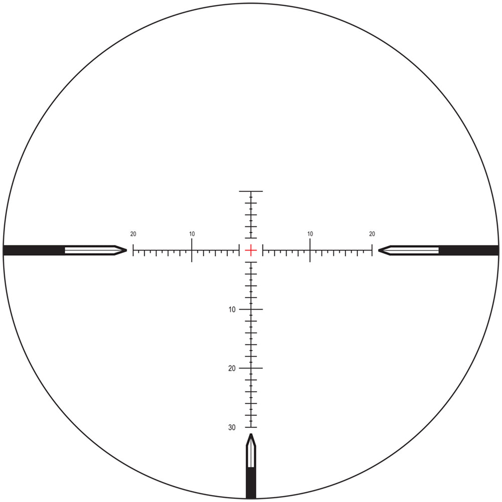 Nightforce SHV - 4-14X50mm F1 - .250 MOA - Center Only Illumination - MOAR Rifle Scope