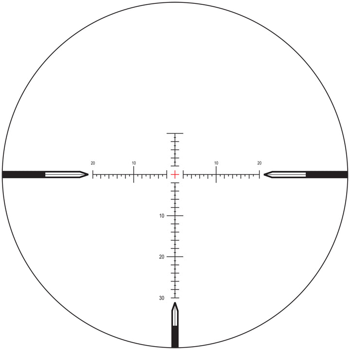 Nightforce SHV - 4-14X50mm F1 - .250 MOA - Center Only Illumination - MOAR Rifle Scope