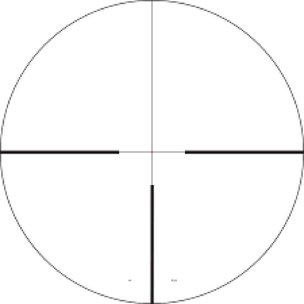 Nightforce SHV 4-14x56 - .25MOA - Center Only Illumination - 4A Rifle Scope