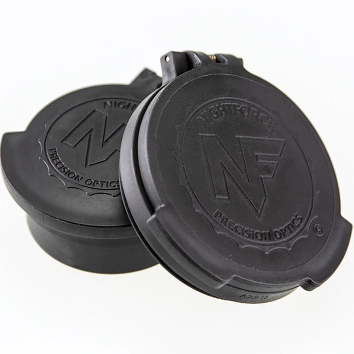 Nightforce Objective Flip-Up Lens Caps - 50mm NX8 / NXS / SHV