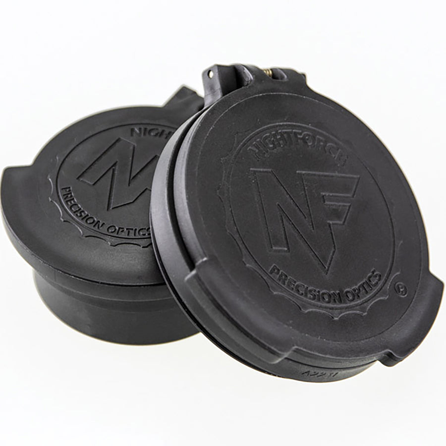 Nightforce Objective Flip-Up Lens Caps - 50mm NX8, NXS, SHV