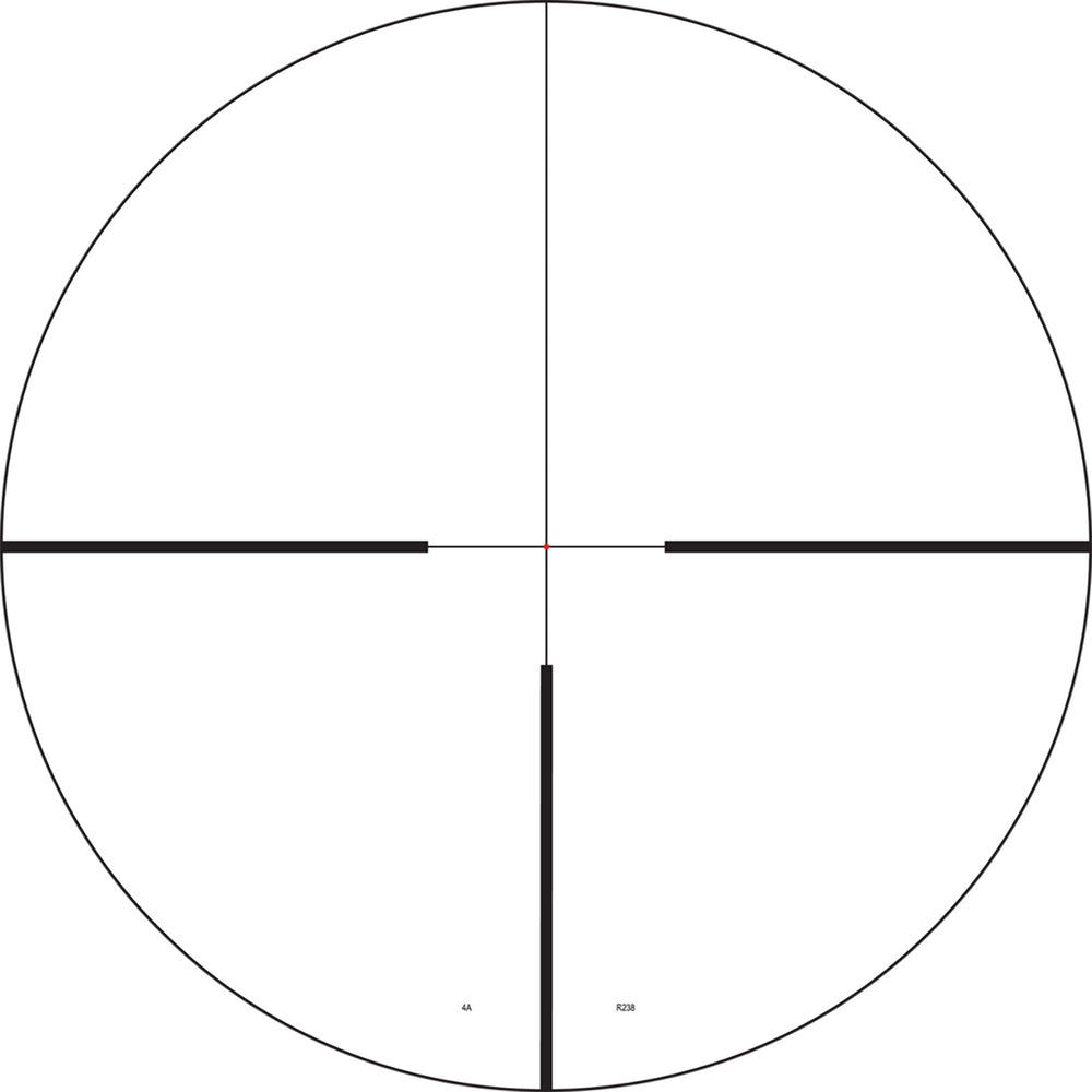 Nightforce SHV - 3-10X42mm - .250 MOA - Center Only Illumination - Without Parallax Adjustment - 4A Rifle Scope