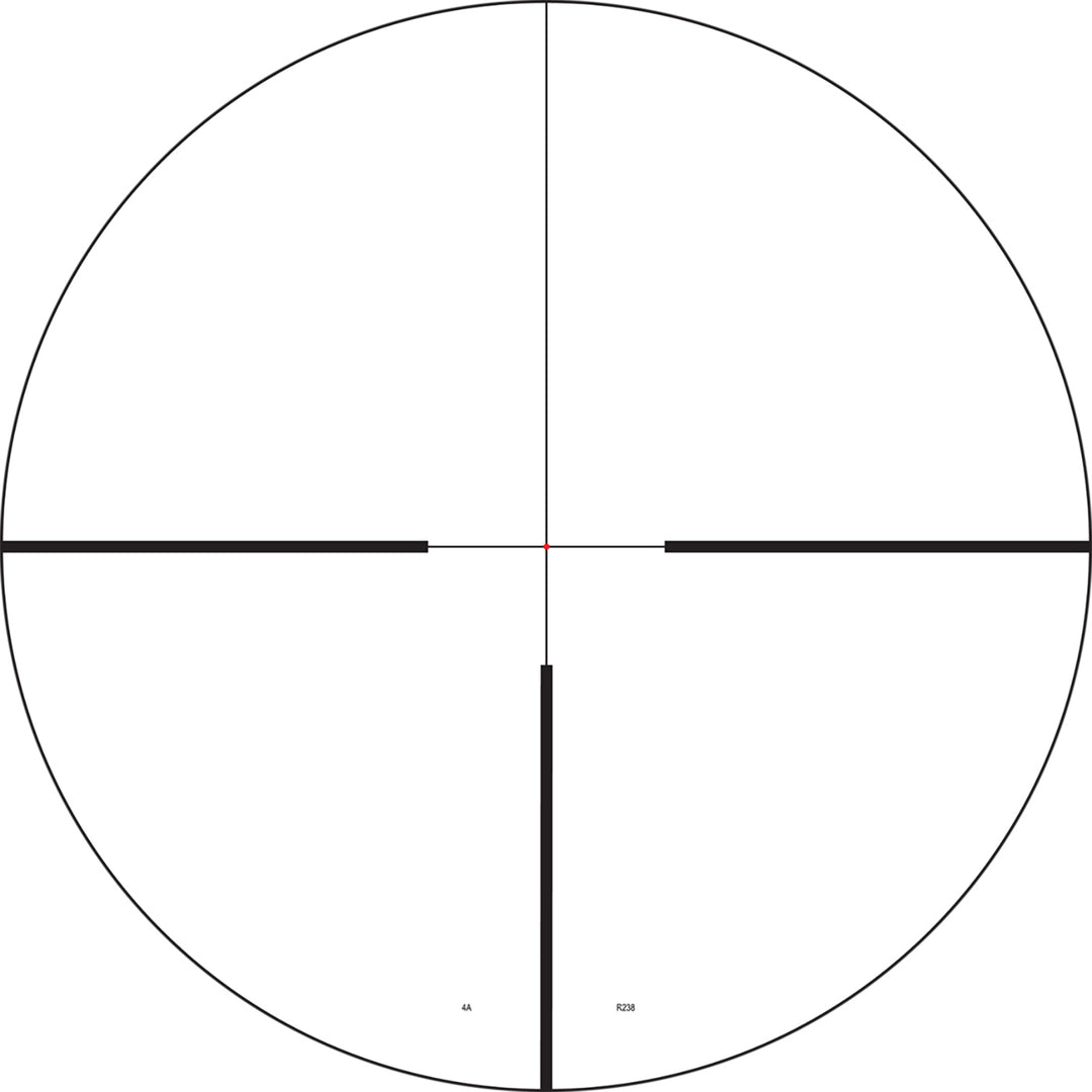 Nightforce SHV - 3-10X42mm - .250 MOA - Center Only Illumination - Without Parallax Adjustment - 4A Rifle Scope