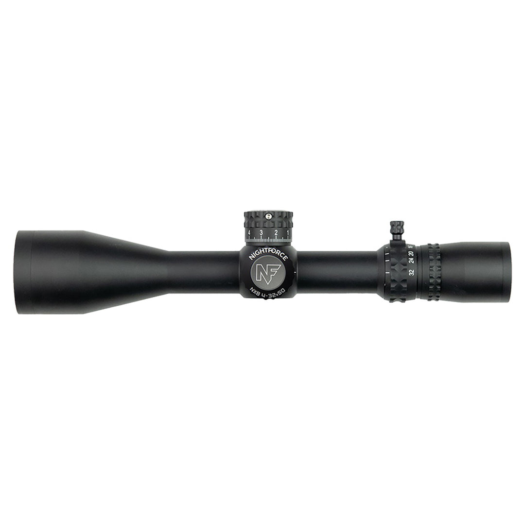 Nightforce NX8 - 4-32X50mm F2 - ZeroStop - .1 Mil-Radian - DigIllum - PTL - Mil-CF2D Rifle Scope