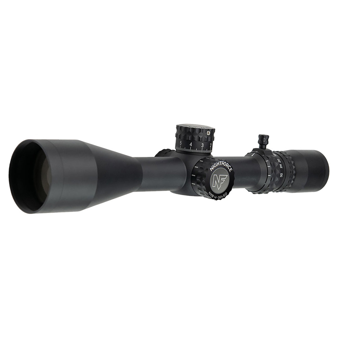 Nightforce NX8 - 4-32X50mm F2 - ZeroStop - .1 Mil-Radian - DigIllum - PTL - Mil-CF2D Rifle Scope