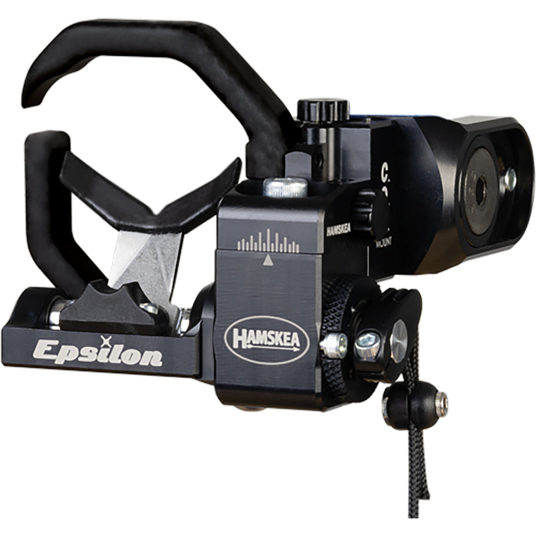 Hamskea Epsilon Rest with Universal Bracket Black / Right Hand