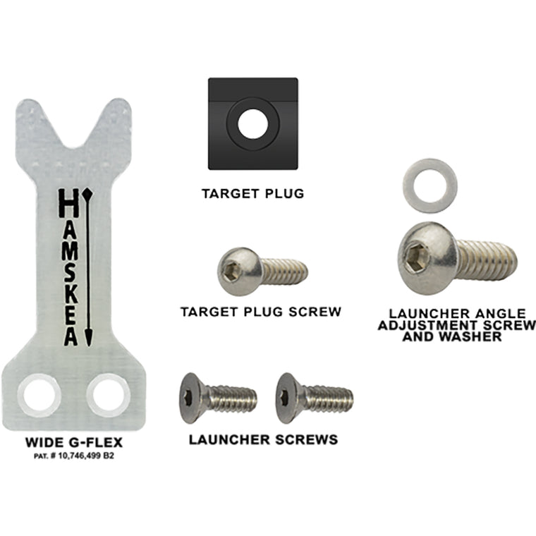Hamskea Epsilon Target Conversion Kit (G-Flex Wide Launcher / Target Plug / Pitch Adjustment Screw/washer)