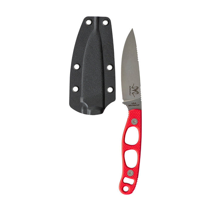 Argali Carbon MagnaCut Knife Red/Black