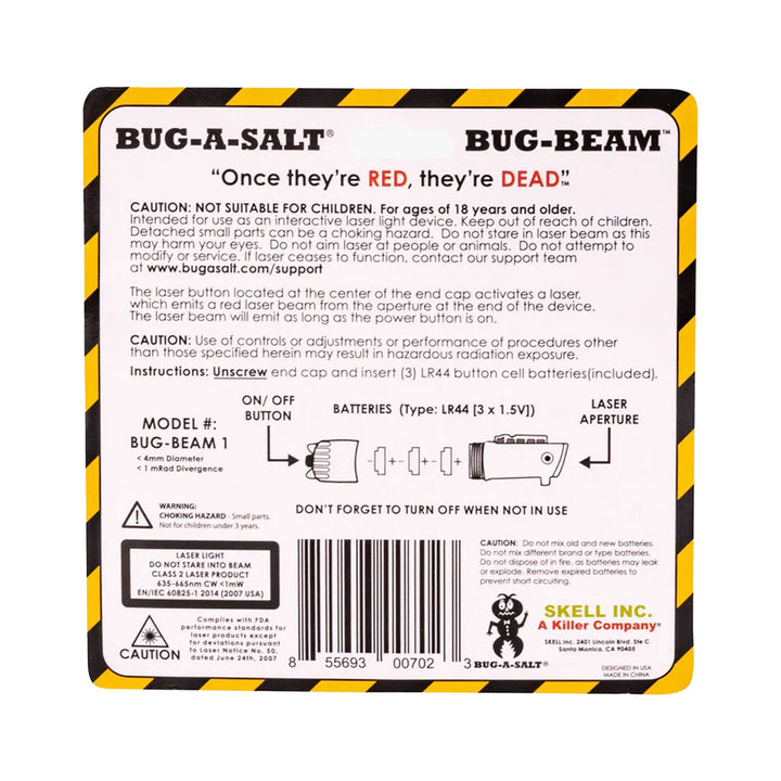 BUG-A-SALT BUG-BEAM