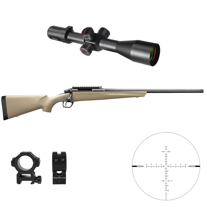 Remington 783 6.5CM Bolt Action Rifle with West Hunter 4-16x44 Scope - Package