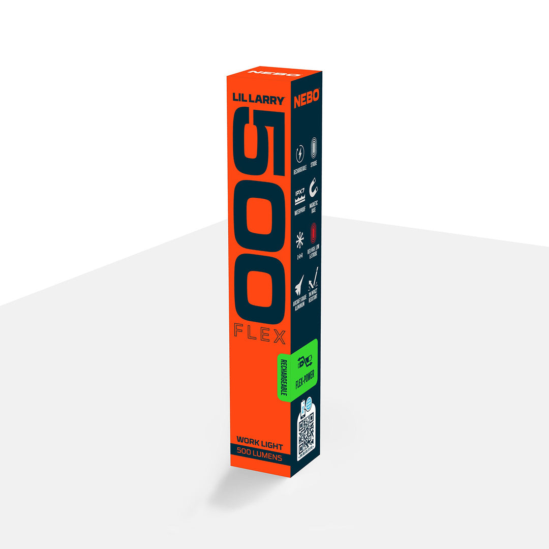 Nebo Lil Larry 500 FLEX Rechargeable Work light