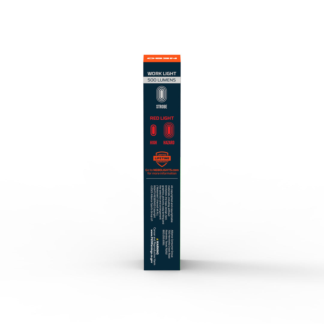 Nebo Lil Larry 500 FLEX Rechargeable Work light