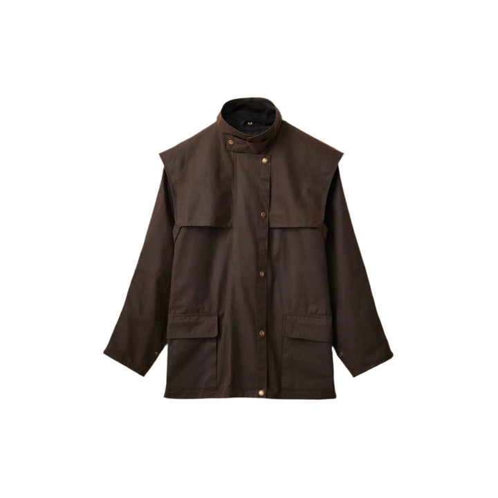 Driza-bone Drover Oilskin Jacket S / Brown