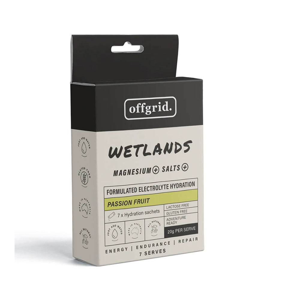 Offgrid Provisions Wetlands Hydration Drink 7 serves - Passionfruit