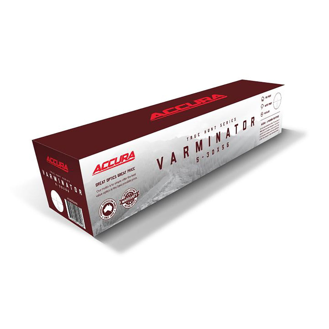 Accura Varminator 5-30x56 30mm A60 Illuminated Riflescope