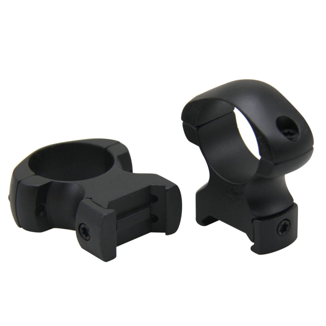 Accura Tikka 1 inch High steel rings with recoil lug