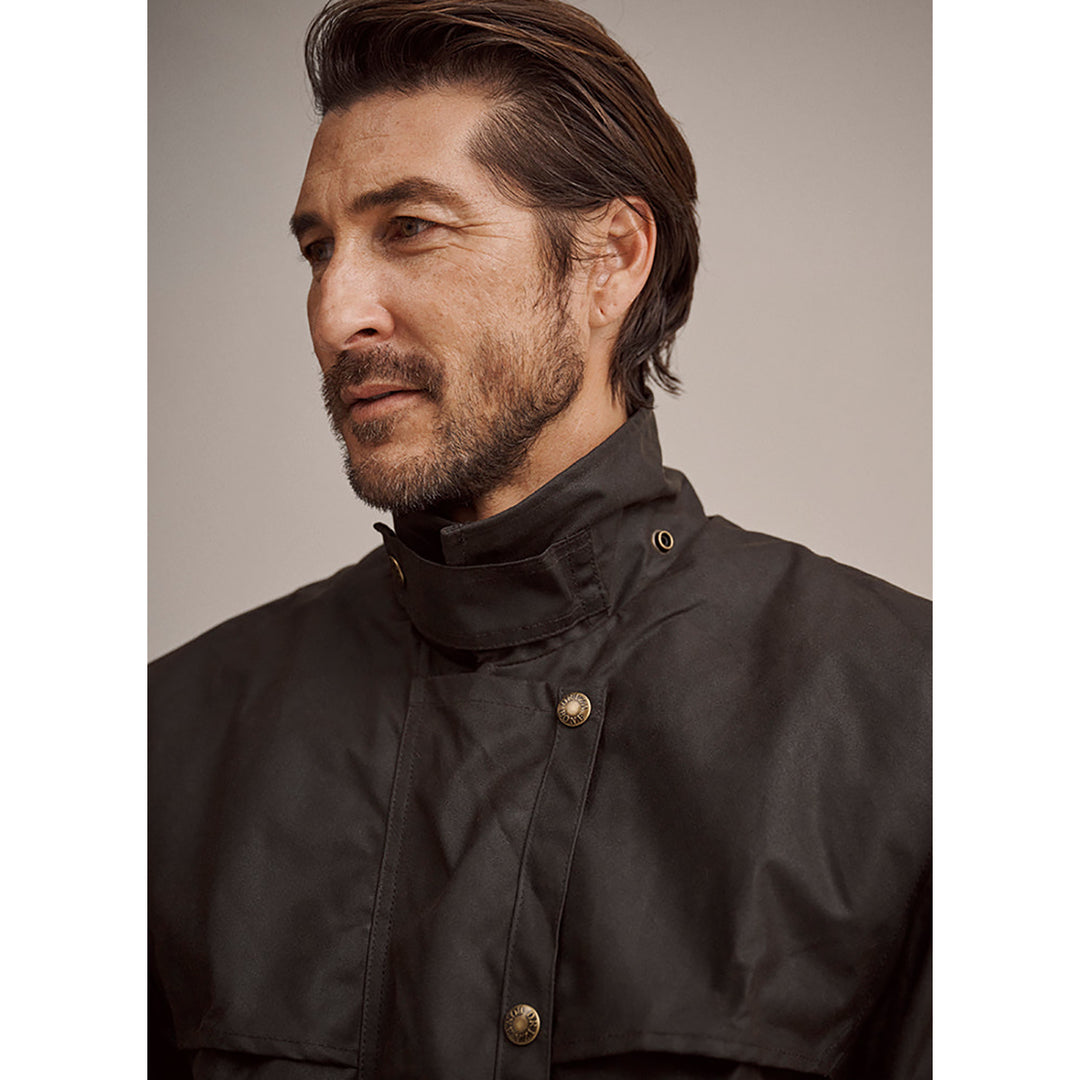 Driza-bone Drover Oilskin Jacket S / Heritage Brown