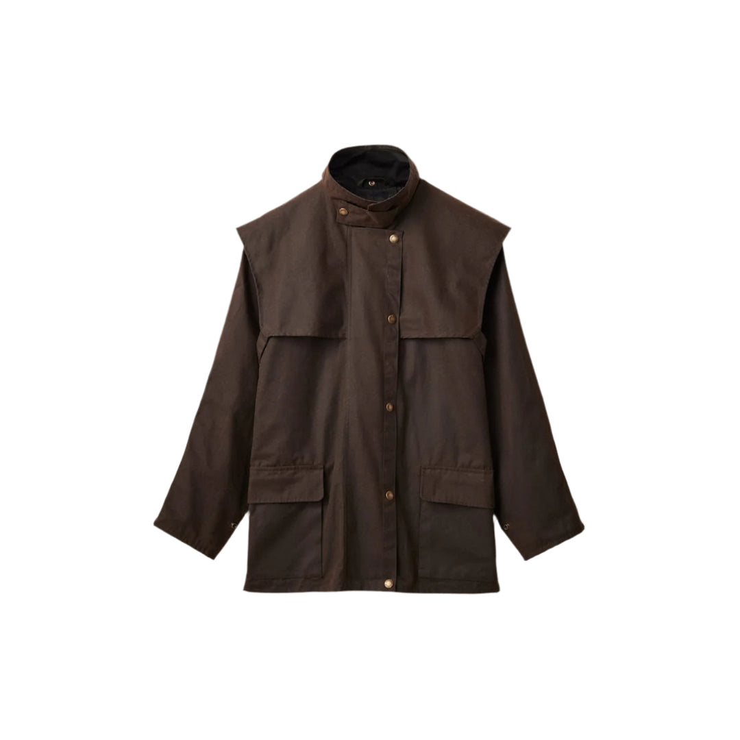 Driza-bone Drover Oilskin Jacket S / Heritage Brown