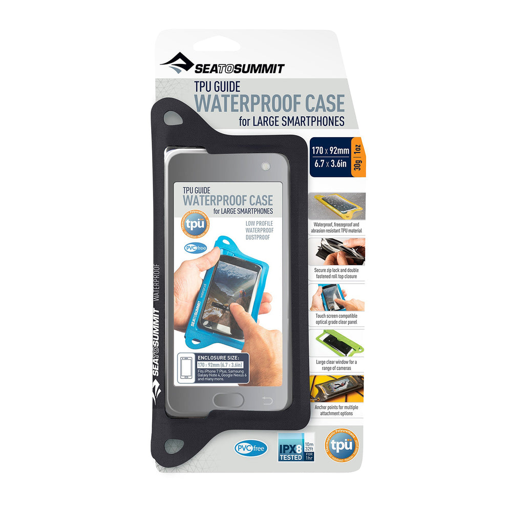 Sea To Summit TPU Guide Waterproof Phone Case Regular REG / Black