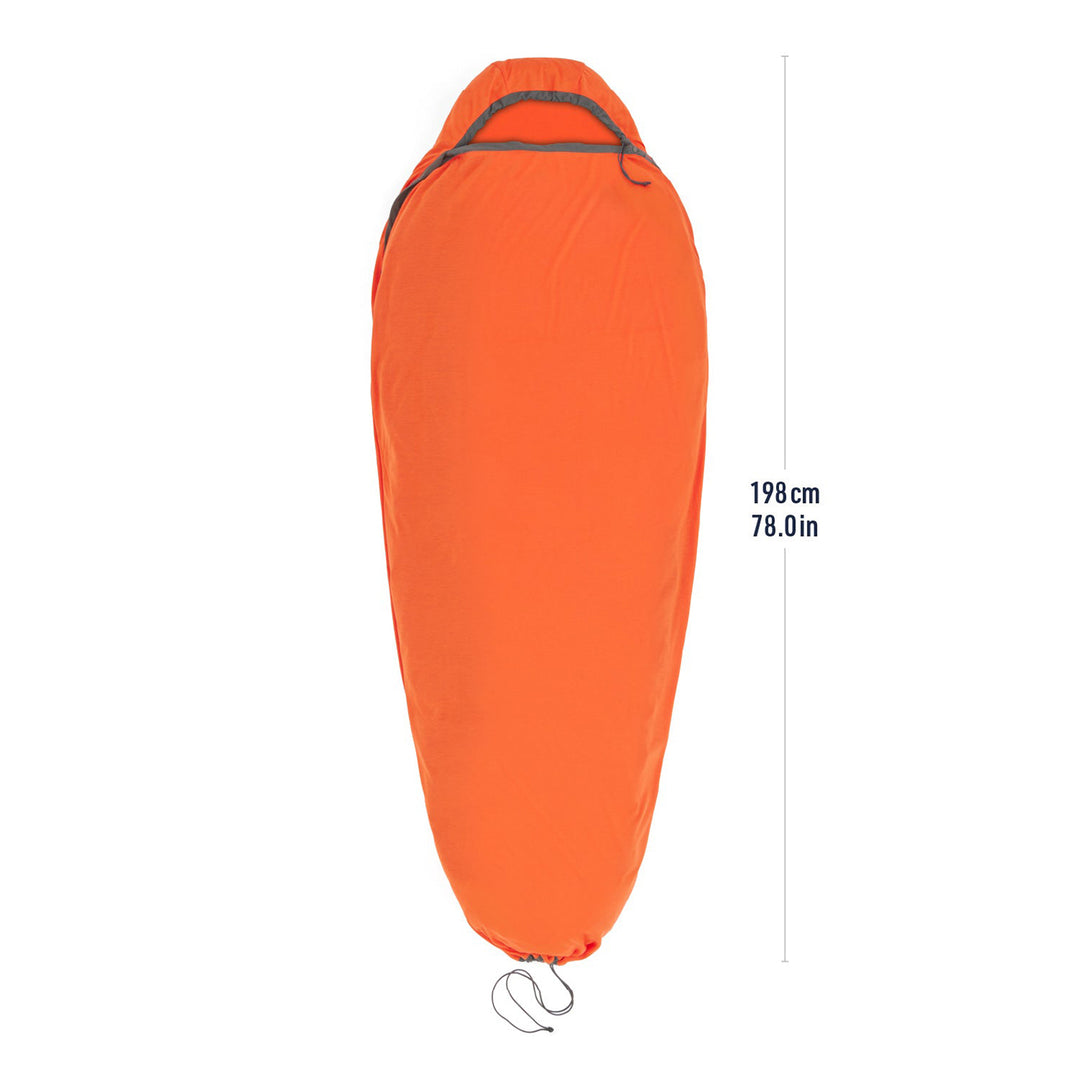Sea to Summit Reactor Extreme Sleeping Bag Liner - Compact Mummy w/ Drawcord