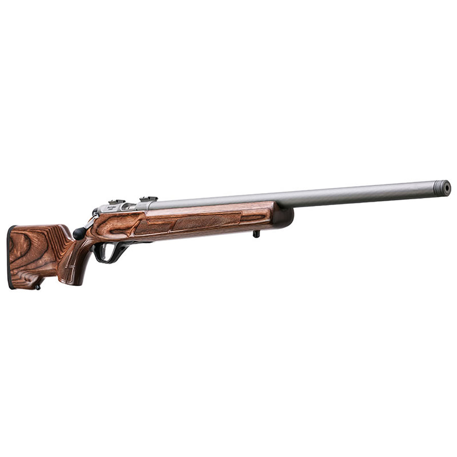 Lithgow LA101 Right Hand Bolt Action Rifle - Titanium Cerakote Walnut - .22 WMR .22 WMR / Brown