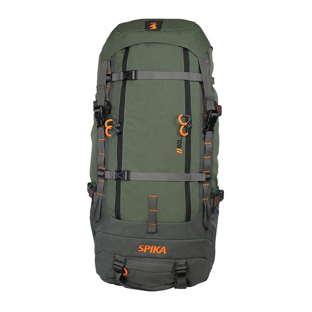 Spika Drover Hauler Pack with Hauler Frame - 80L 80L / Olive