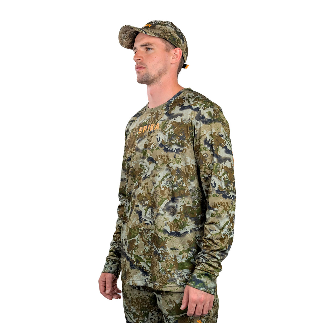 Spika Mens Trail Long Sleeve T-Shirt 2XL / Biarri Camo