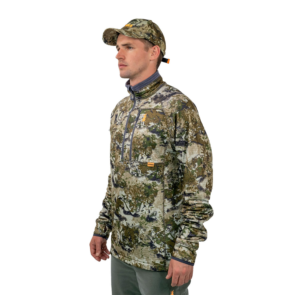 Spika Mens Gridfleece Top 2XL / Biarri Camo