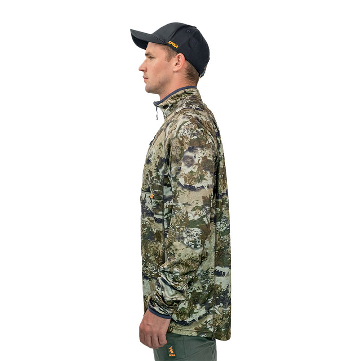 Spika Mens Gridfleece Top 2XL / Biarri Camo