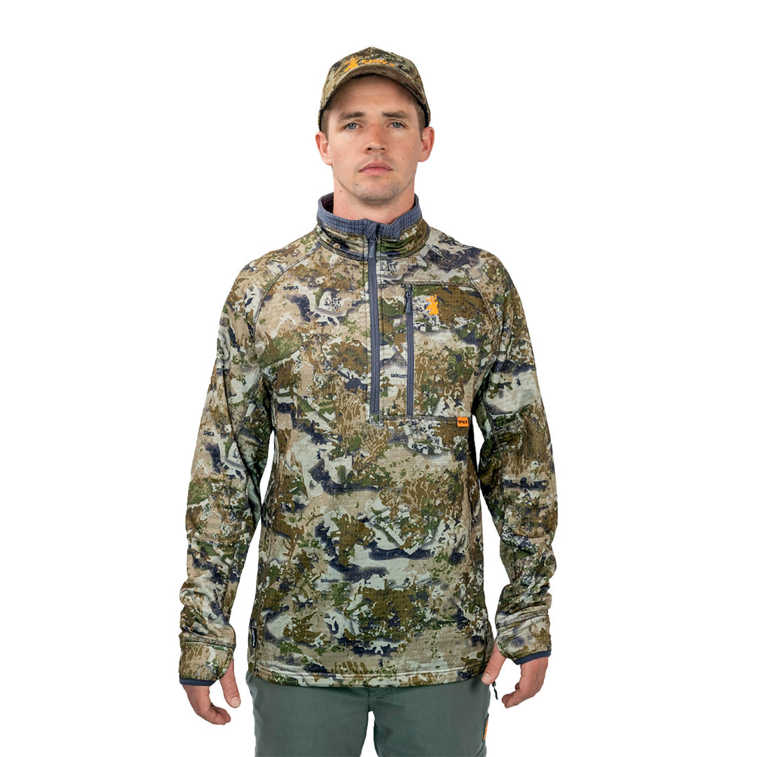 Spika Mens Gridfleece Top 2XL / Biarri Camo