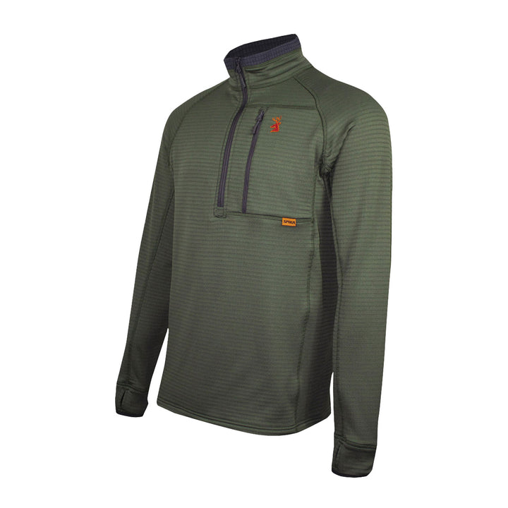 Spika Mens Gridfleece Top 2XL / Olive