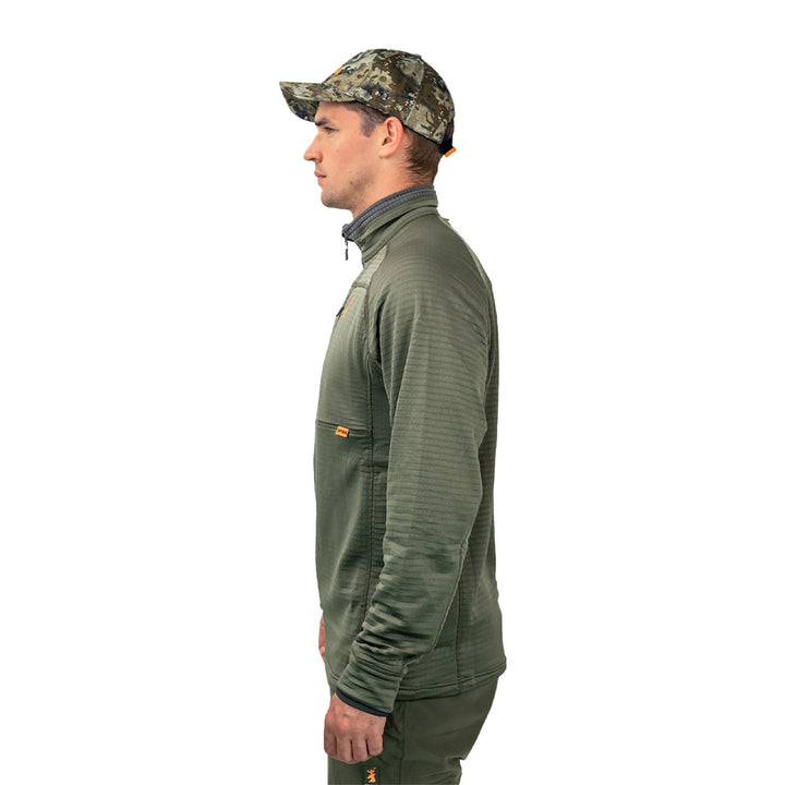 Spika Mens Gridfleece Top 2XL / Olive