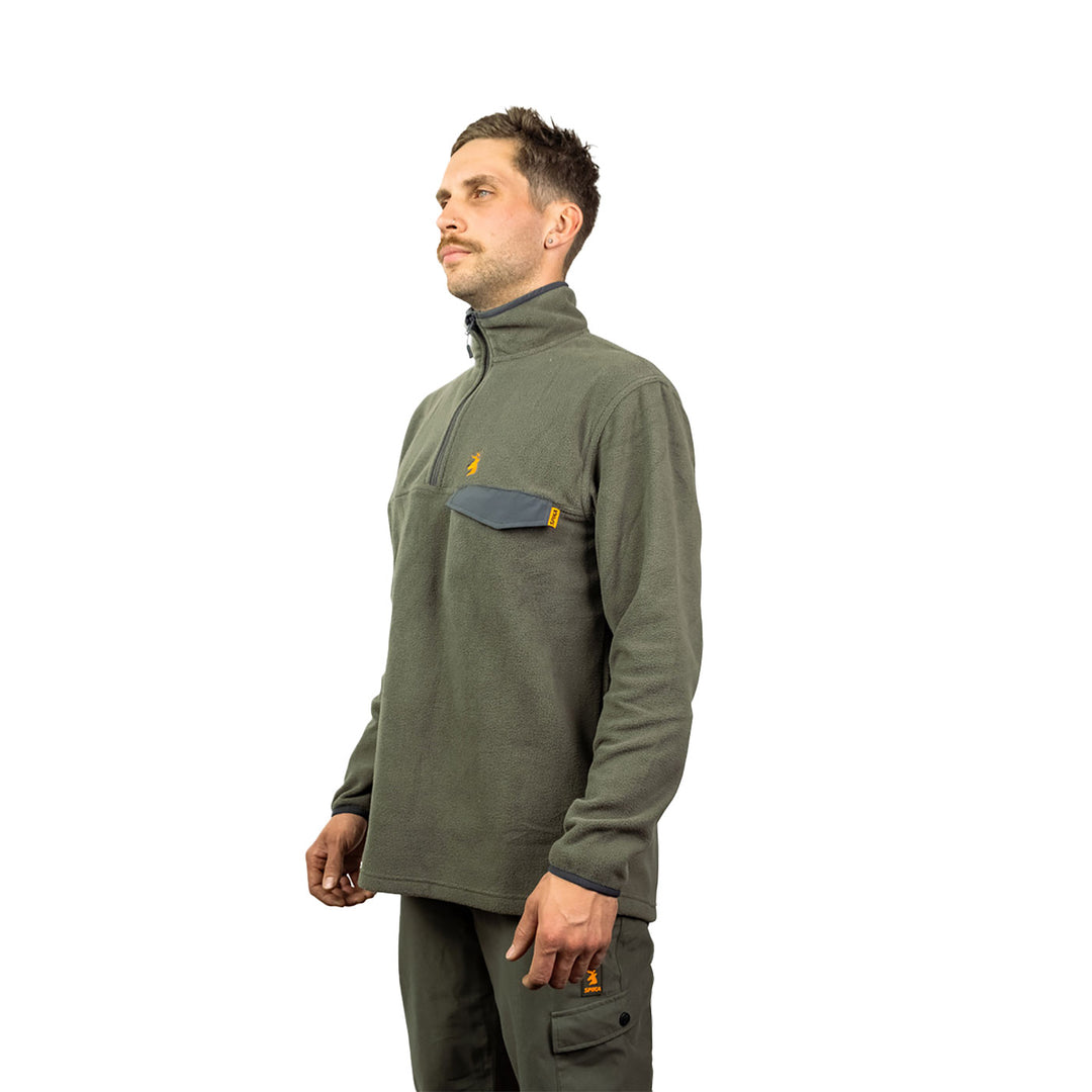 Spika Mens Basecamp Fleece Jumper 2XL / Olive