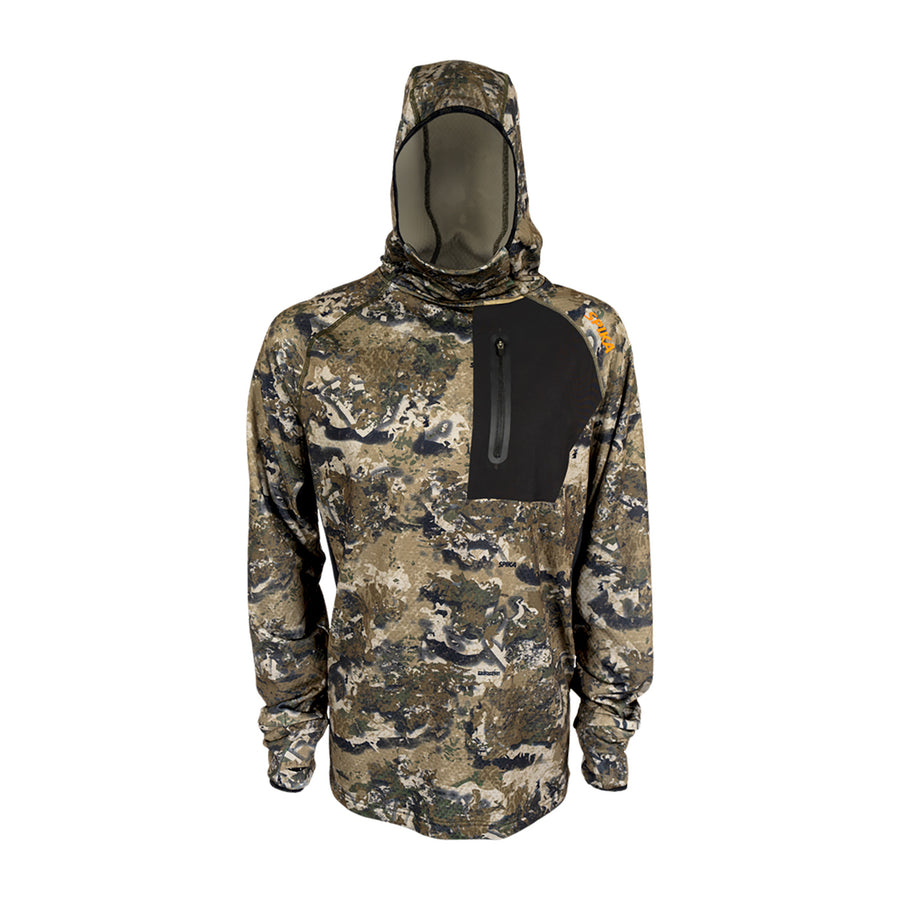 Spika Mens Microfleece Hoodie 2XL / Biarri Camo