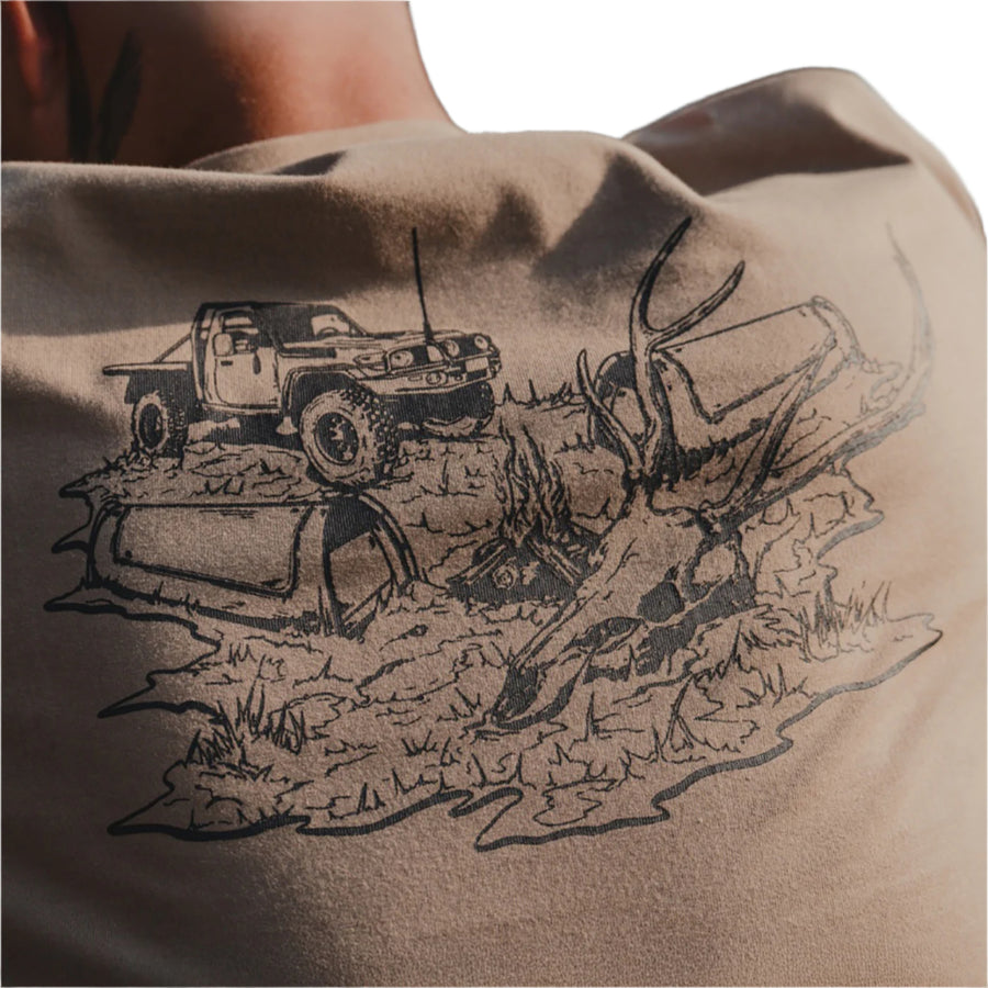 Spika Mens GO Deer Camp SS T-Shirt