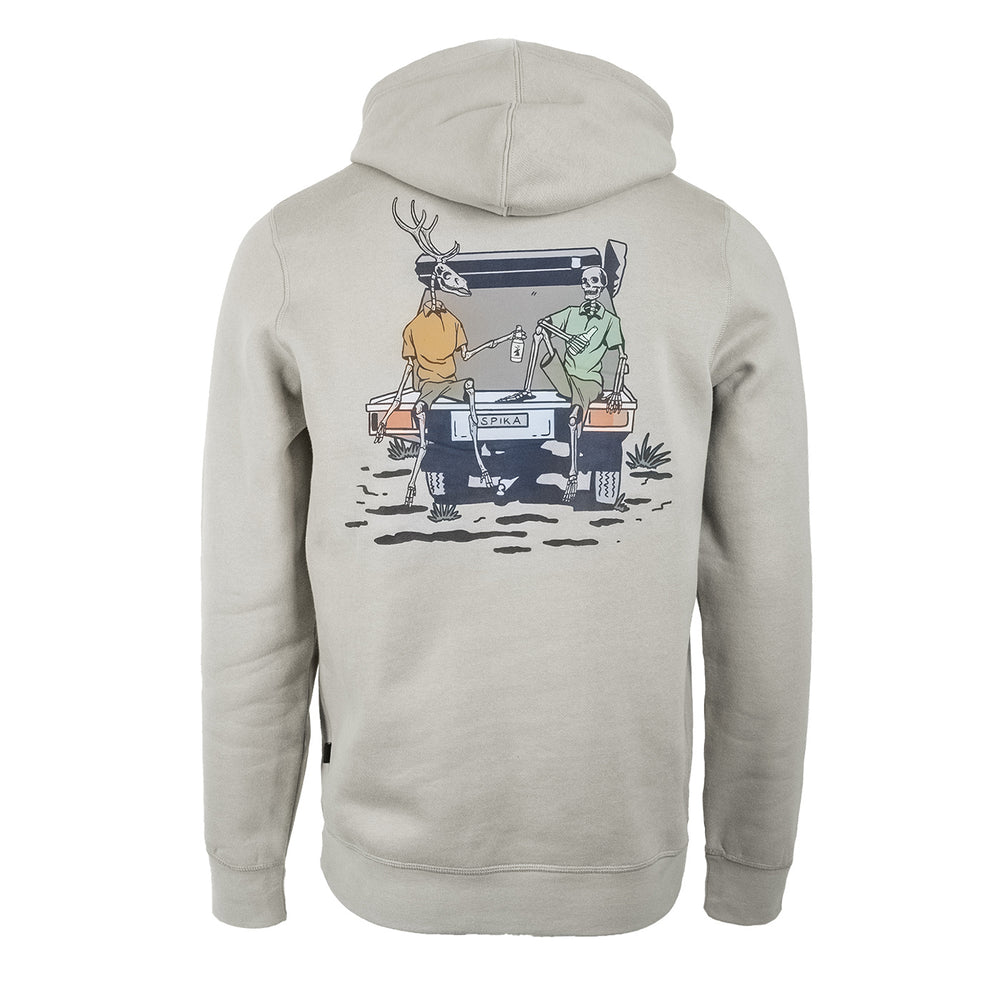 Spika Mens Bone Collector Hoodie 2XL / Dune Green